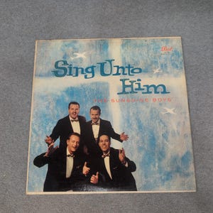 The Sunshine Boys Sing Unto Him Vinyl LP Dot DLP 3189 Gospel image 1