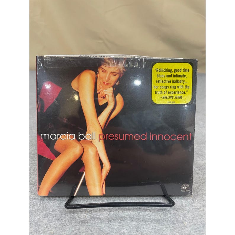 Marcia Ball Presumed Innocent CD 2001 Alligator Records New Sealed Blues image 1