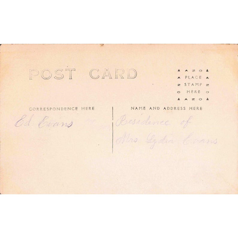 Antique RPPC Residence Mrs Lydia Evans Farmhouse Horse Carriage Postcard AZO image 2