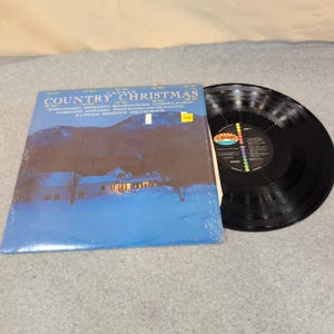 Canaan Country Christmas Various Artists Vinyl LP Record CAS-9877 Gospel 1981 image 1