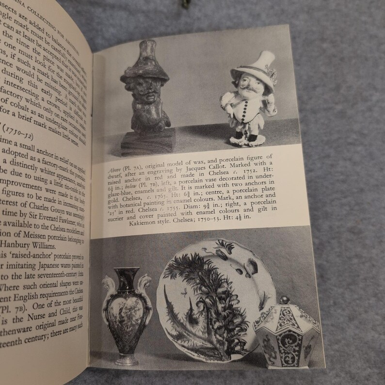 J P Cushion English China Collecting for Amateurs Book 1971 Signed by Author image 11