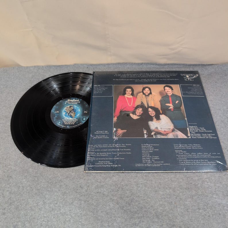 Shepherd Vinyl LP 1985 Contemporary Christian Music When You Love Mary Magdalene image 2