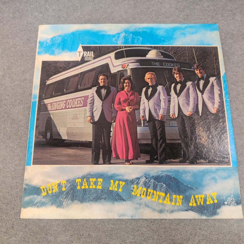 The Singing Cookes Don't Take My Mountain Away Vinyl LP Trail Records TSRC-6517 image 1