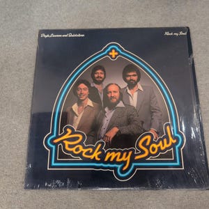 Doyle Lawson and Quicksilver Rock My Soul Bluegrass Gospel Vinyl LP Sugar Hill immagine 1