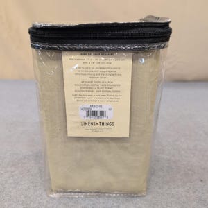 LNT Home King Poplin Box Pleat Bedskirt Hay 14 Inch Drop New image 4