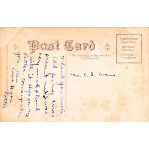 Antique New Year Greetings Postcard United Art Publishing Co Holly Bells Germany image 2