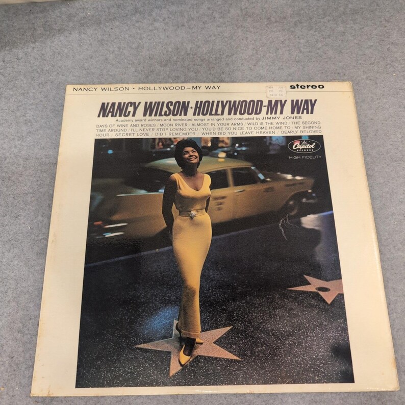 Nancy Wilson Hollywood My Way Vinyl LP 1963 Capitol ST 1934 Stereo Jazz Pop image 1