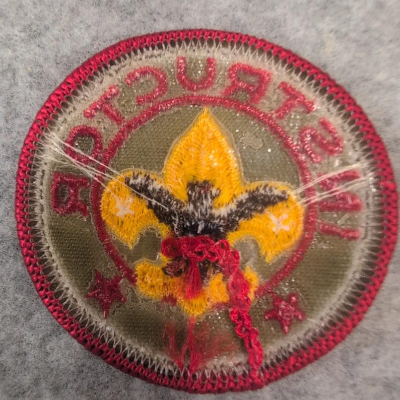 Boy Scouts of America BSA Instructor Position Badge Patch Embroidered ...