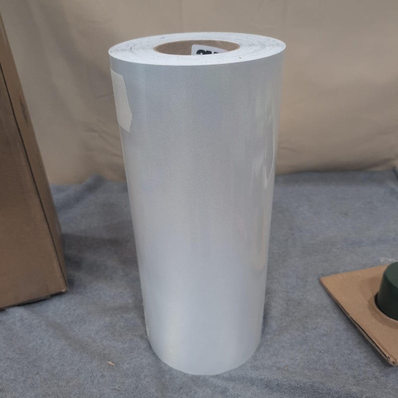 3 M 680CR-serie Scotchlite reflecterende grafische film wit 6801-10 15 in x 50yd afbeelding 1