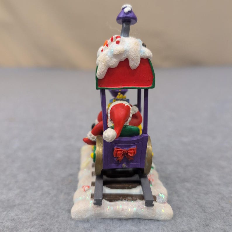 The Simpsons Christmas Express Asleep at the Wheel Homer Santa Train Figure 2003 image 4