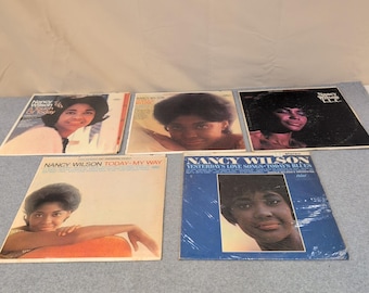 Nancy Wilson 5 Vinyl LP Lot A Touch of Today Gentle Is My Love Capitol Records