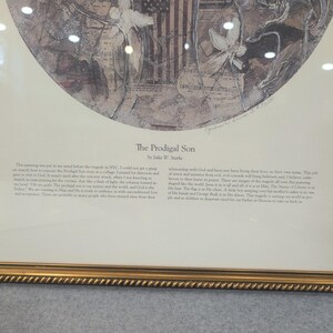 Julia W Starke The Prodigal Son Framed Signed Limited Edition Print 33/100 Art image 3