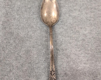 Vintage Wm Rogers Mfg Co Original Rogers Silverplate Teaspoon Spoon Ornate
