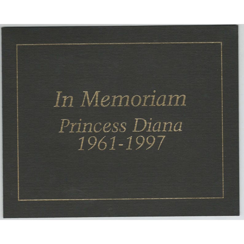 Princess Diana In Memoriam Stamp Booklet Republique Centrafricaine 1961-1997 image 1