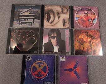 8 Art Rock Prog CD Lot Supertramp Todd Rundgren Marillion Blue Man Group GTR
