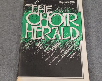 Lot of 8 The Choir Herald Music Magazines May June 1997 Choral Sheet Music VG