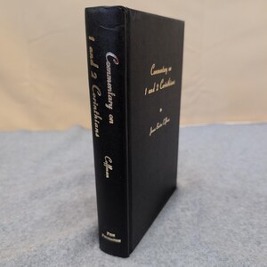 Commentary on 1 and 2 Corinthians James Burton Coffman Signed First Edition 1977 image 4