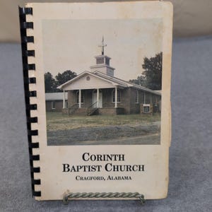 Corinth Baptist Church Cookbook Cragford Alabama Recipes Clay County, Alabama image 1