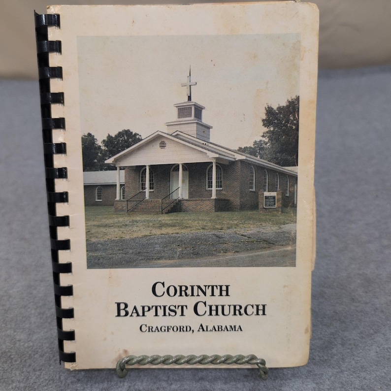 Corinth Baptist Church Cookbook Cragford Alabama Recipes Clay County, Alabama image 1