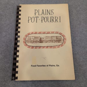 Ulubione potrawy z Plains Pot-Pourri, przepisy rodzinne Jimmy'ego Cartera z 1977 r. zdjęcie 1