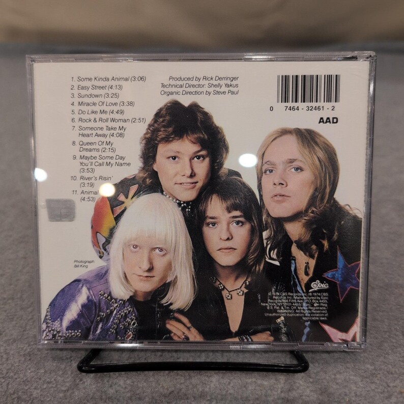 The Edgar Winter Group Schockbehandlung CD 1974 Epic Platten 07464324612 Rock Bild 2
