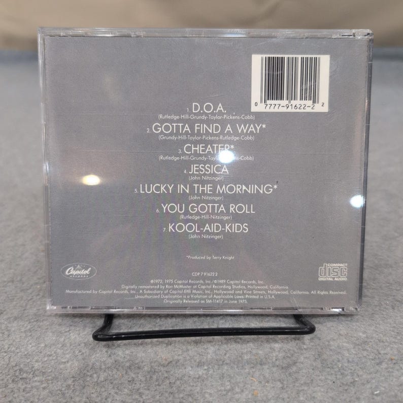 Bloodrock n Roll CD Capitol Records 1989 Reissue Hard Rock D.O.A. CDP image 2