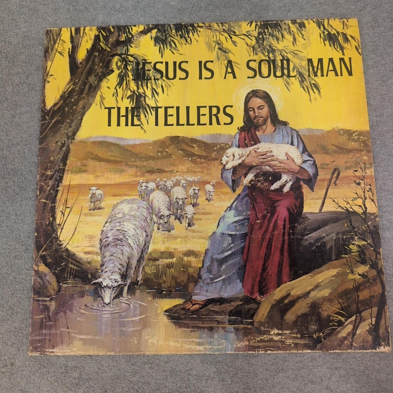 The Tellers Jesus Is A Soul Man Vinyl LP Prestige Productions Records Gospel VG- image 1