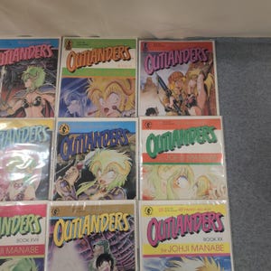 Lote de cómics manga Outlanders Dark Horse Johji Manabe Libros 1-26 Mixtos NF 22 números imagen 6