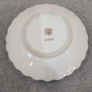 Lefton China 50th Anniversary Porcelain Chamberstick Candle Holder Gold Gilt6941 image 6