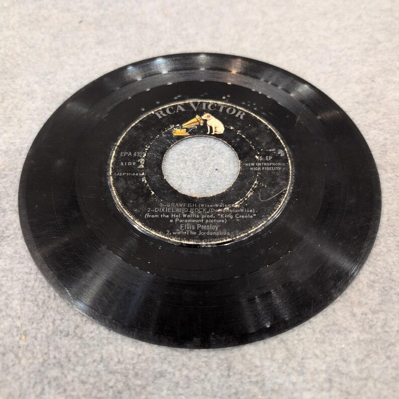 Elvis Presley King Creole Vol 1 45 EP Vinyl Record RCA Victor EPA-4321 1958 image 4