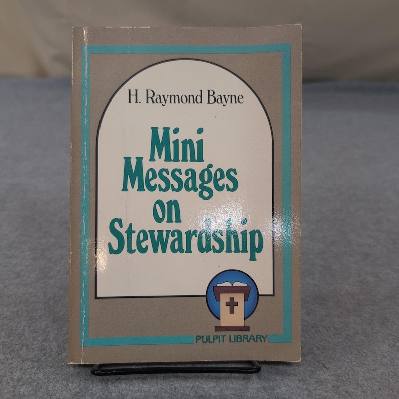 Mini messages sur l'intendance H Raymond Bayne Baker Book House 1984 Broché image 1