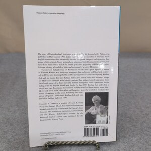 La vera storia di Kaluaikoolau Piilani Frances Frazier Hawaii History 2001 Libro immagine 2