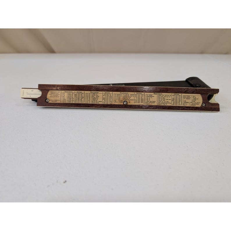 Vintage K & E N4053-3 Rechenschieber mit Koffer – Keuffel Esser Co. USA Bild 2