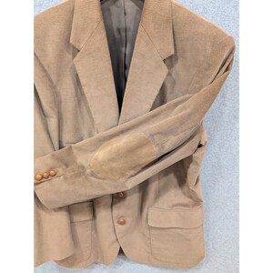 VTG Mens Corduroy Blazer WFF by Farah Brown Sport Coat Jacket Elbow Patch 44R image 4