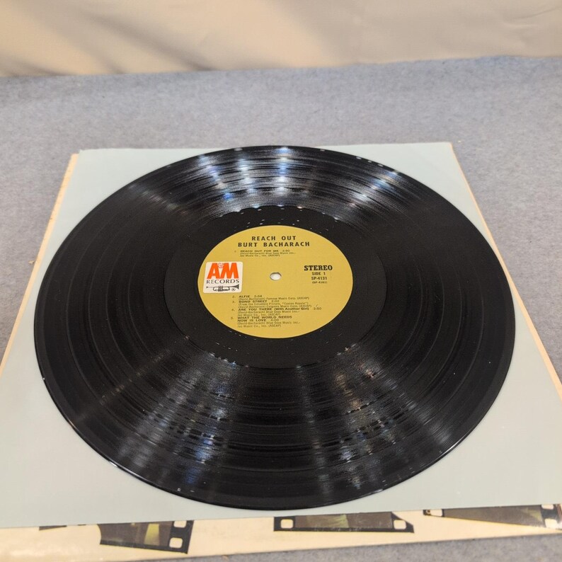 Burt Bacharach Reach Out Vinyl LP A&M Records SP-4131 Stereo 1967 Pop Lounge image 3