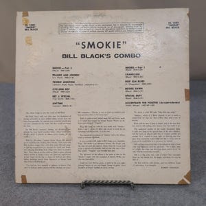 Combo vinyle LP Smokie de Bill Black Hi Records HL 12001 Rock instrumental rock image 2