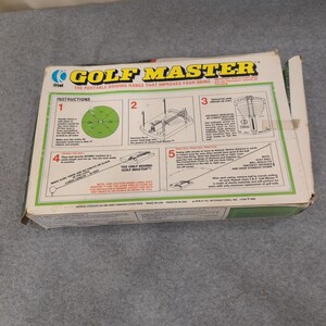 Vintage K-Tel Golf Master Portable Driving Range Practice Device 1976 Model 7400 image 4