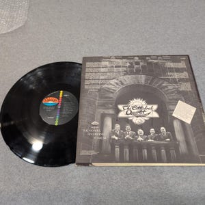 The Cathedral Quartet Sunshine and Roses Vinyl LP Canaan Records CAS-9821 Gospel image 2