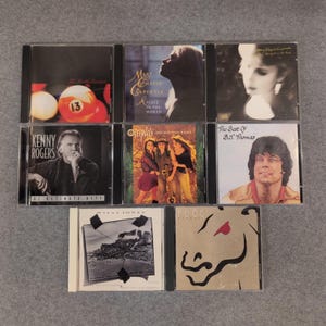 8 CD Lot Alt Country Rock Mary Chapin Carpenter Kenny Rogers Poco Bottle Rockets image 1