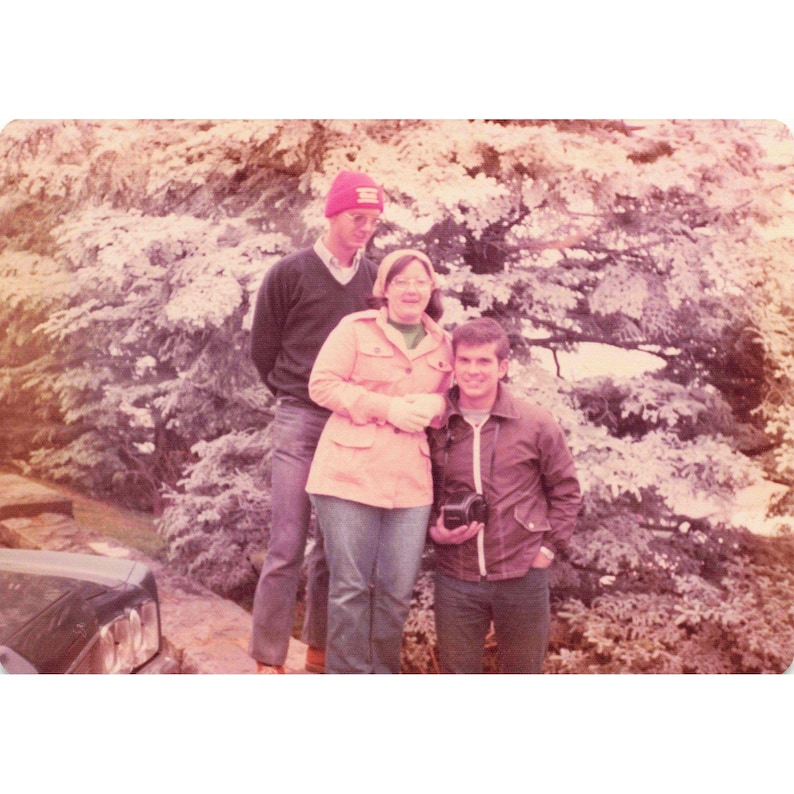 Vintage 1970s Great Smoky Mountains Camping Trip Lot of 9 Photos 3.5x5 image 7