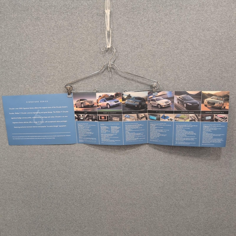 2005 Chrysler Signature Series Brochure 300 Town Country Pacifica PT Cruiser image 3
