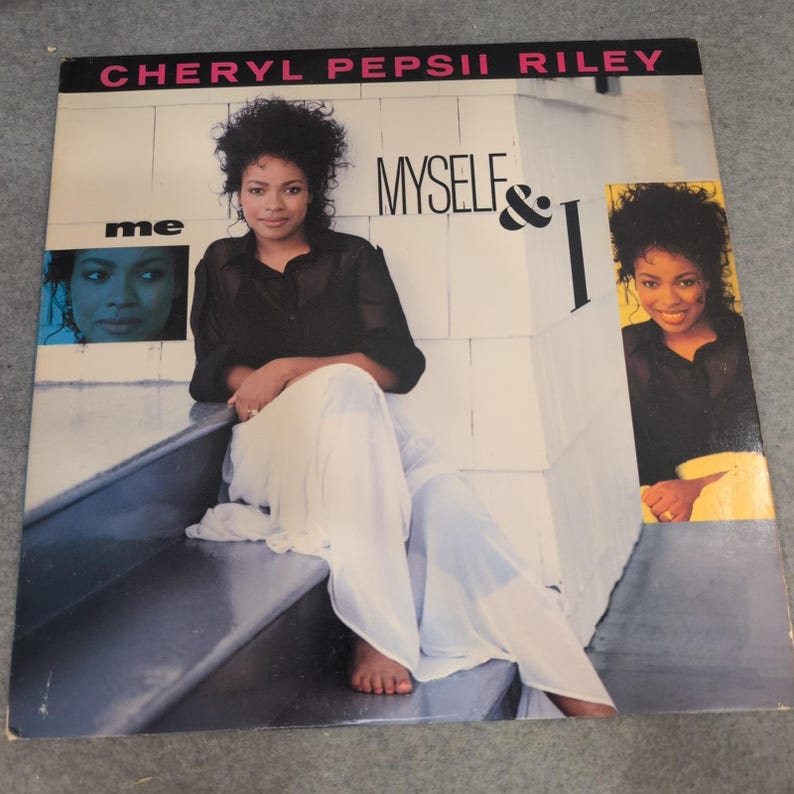 Cheryl Pepsii Riley Me Myself and I 12" Vinyl Single 1988 Columbia 44 08176 VG image 1