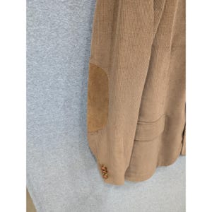 VTG Mens Corduroy Blazer WFF by Farah Brown Sport Coat Jacket Elbow Patch 44R image 2