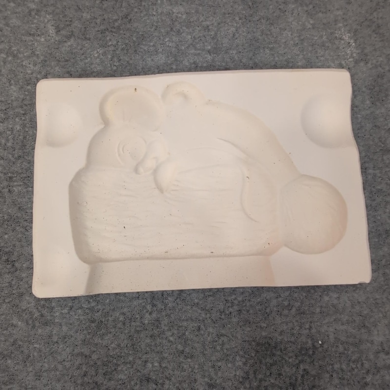 Alberts Molds Inc 1976 Ceramic Casting Mold Santa Hat Christmas Craft Project image 1