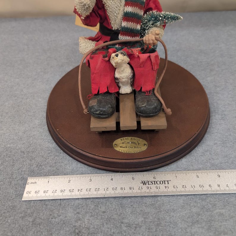 エメット・ケリー・ジュニア REAL RAGS ウォッチ・アウト・ビロウ・コレクション ピエロ クリスマス フィギュア 画像 12