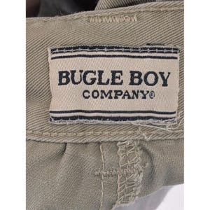 ヴィンテージ 90年代 ビューグルボーイ カーキパンツ メンズ サイズ 38x32 コットンブレンド カーゴ ユーティリティ 画像 5