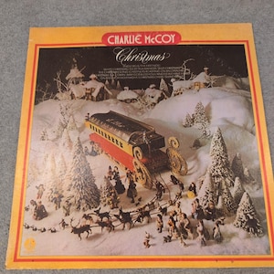 Charlie McCoy Christmas Vinyl LP Monument Records ZX 33176 Harmonica Holiday image 1