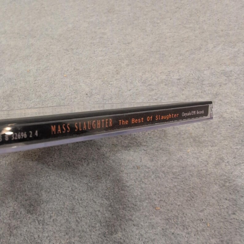 Slaughter Mass Slaughter The Best of Slaughter CD 1995 Chrysalis 72438-32696-2 4 image 3