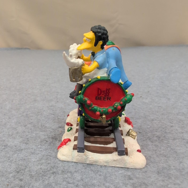 The Simpsons Christmas at Moe's Figurine Christmas Express Collection 2003 image 4