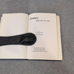 James ... Diener Gottes Dr. Oliver B Greene 1985 Erster Druck Hardcover-Buch Bild 3